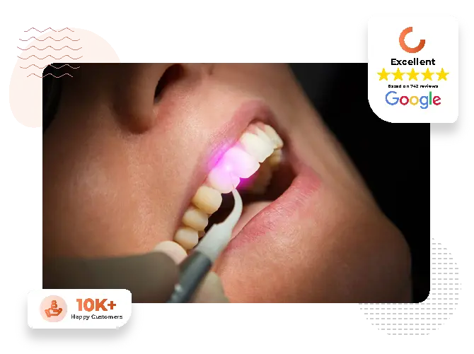 Advanced laser dental treatment at Cosmodontist Clinic
